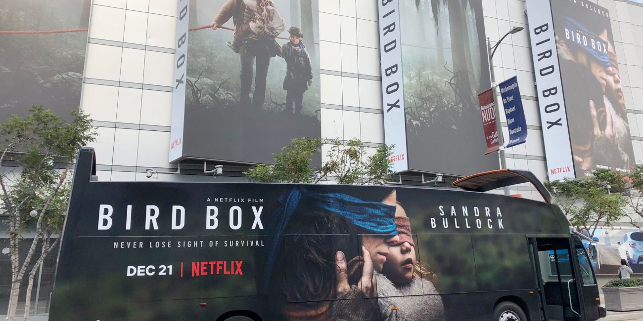 Netflix Bird Box Mobile Campaign - Mobile Tour and Experiential Campaign