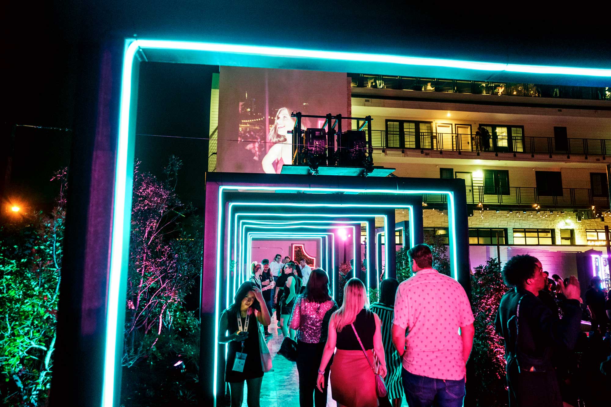 an Immersive Brand experience for TikTok at SXSW